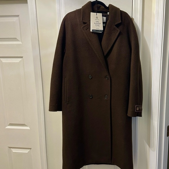 Aritzia Slouch Coat ReCamel Wool 🤎 - Picture 3 of 16